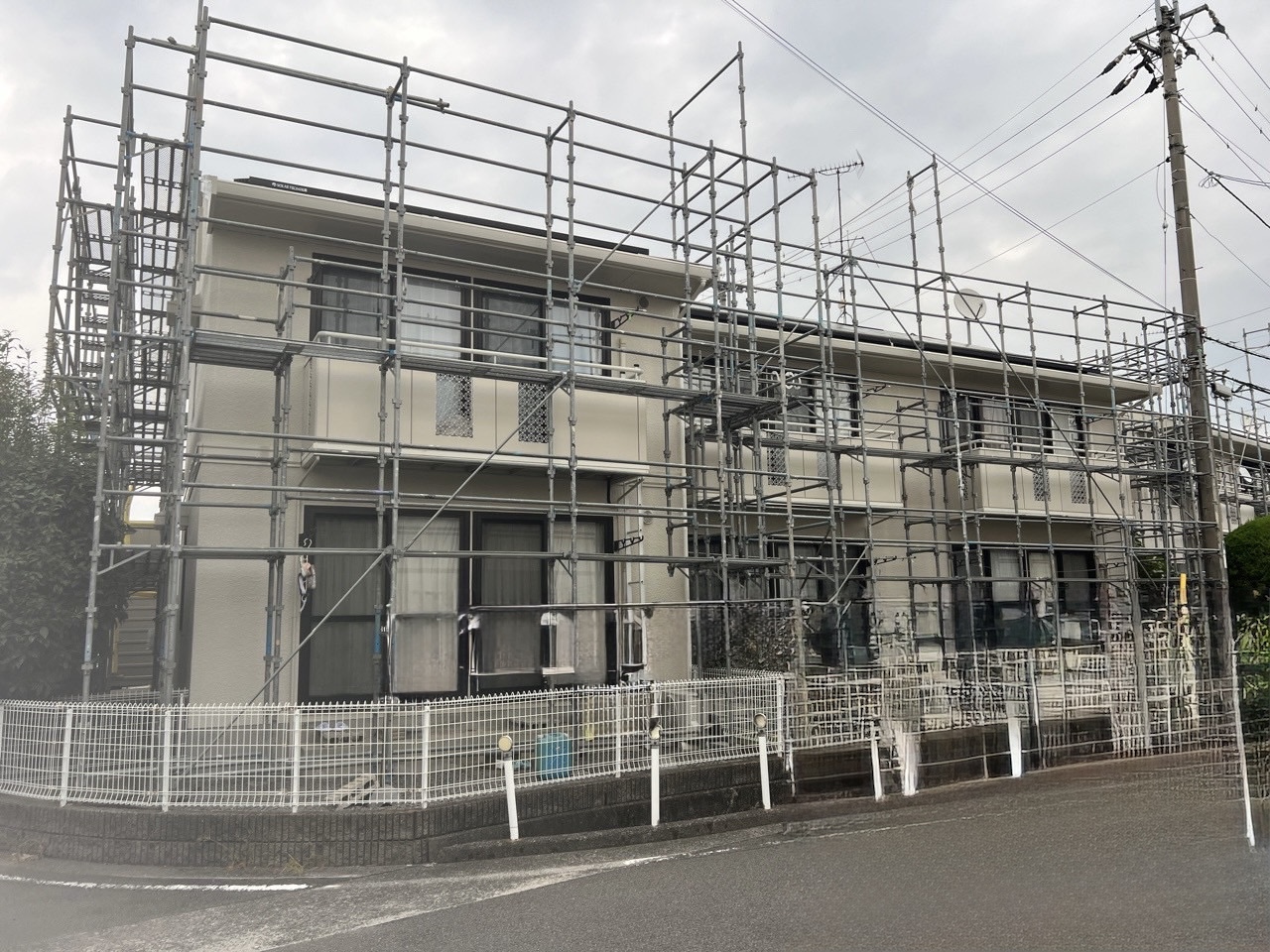 足場設置・養生