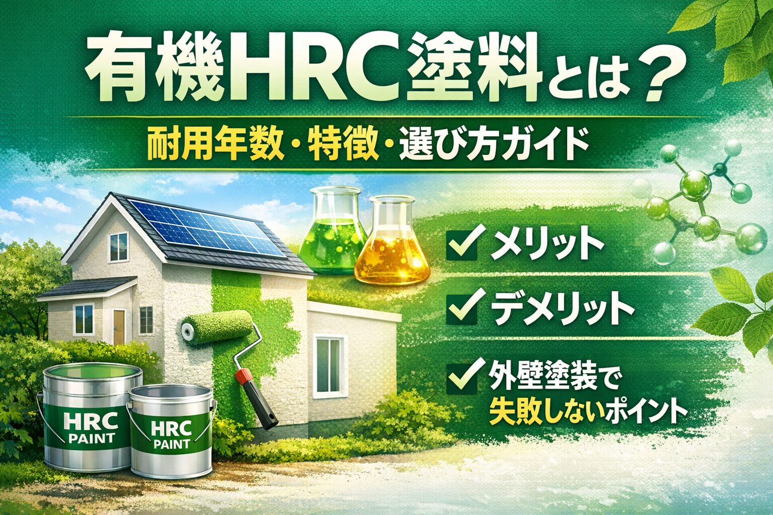 有機HRC塗料とは？耐用年数・メリット・デメリット・選び方を徹底解説【2026年版】