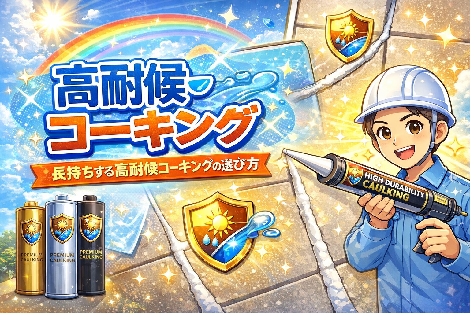 【松山市】高耐候コーキングとは？20年持つシーリング材の選び方と費用相場